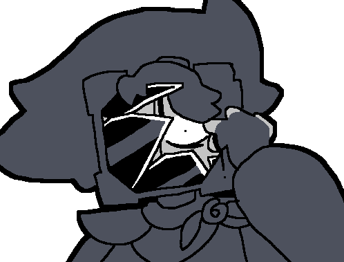 Better watch out, captain. Glass does not discriminate between target and wielder.